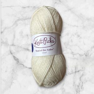 Knit Picks Cloud 100% Peruvian highland wool skein lot #65398